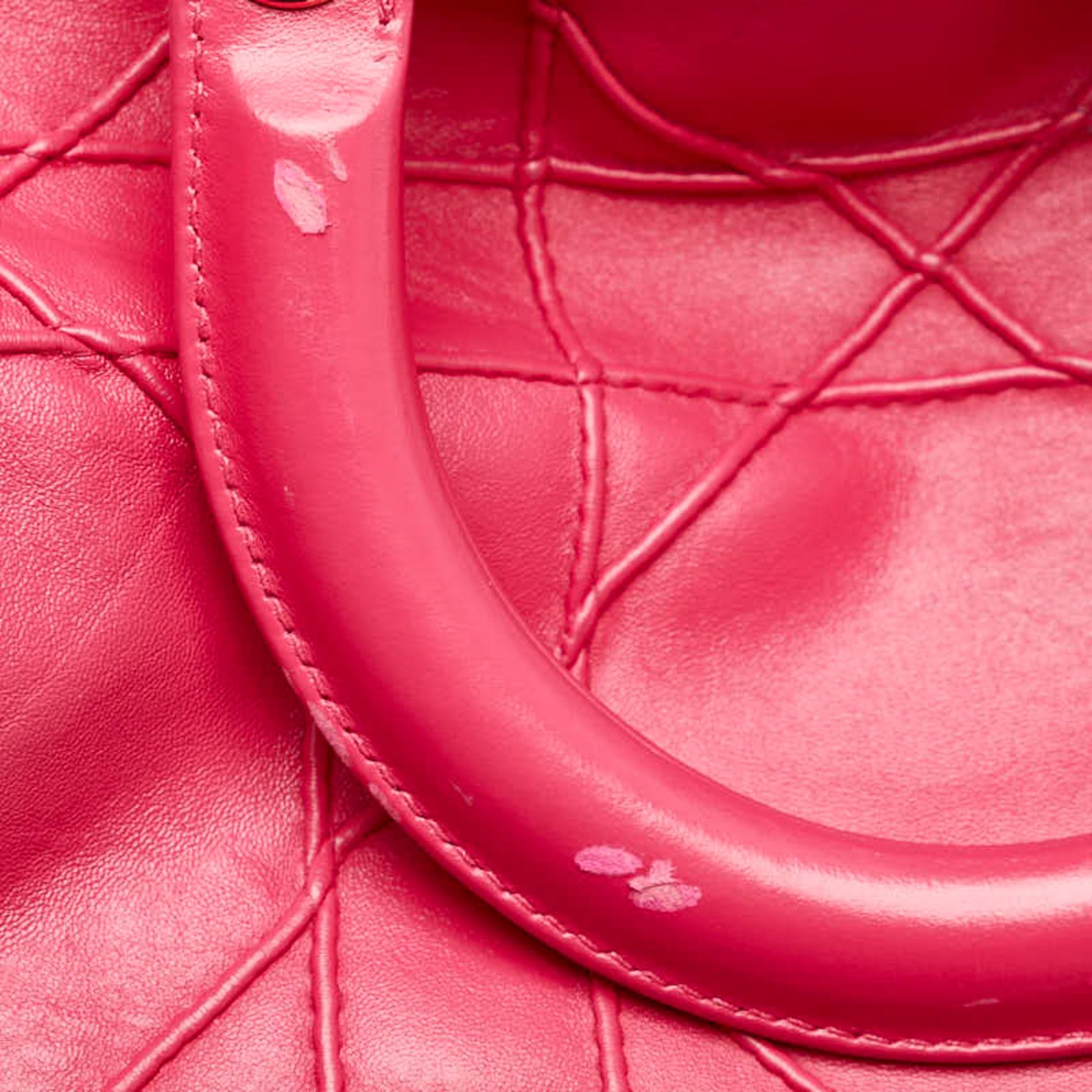 Dior Granville, Pink, Leather, handbag