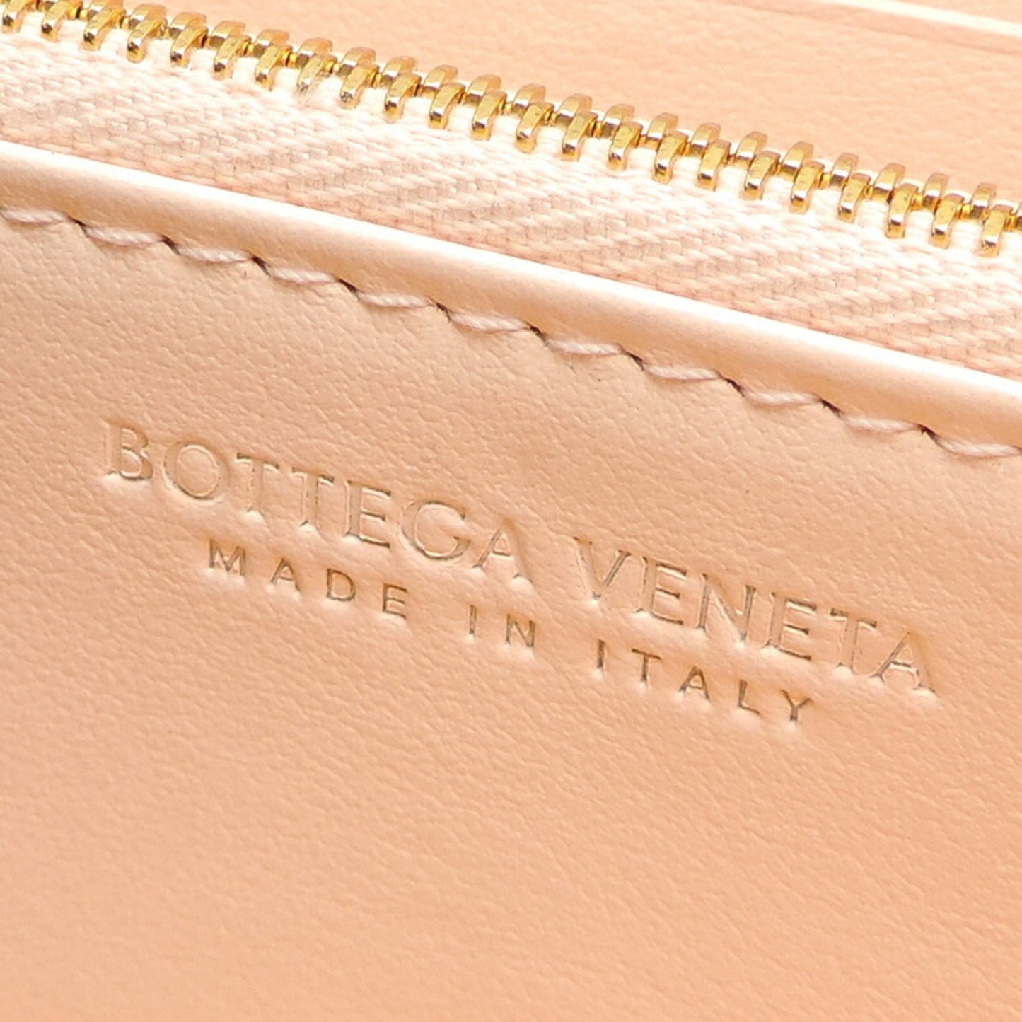 Bottega Veneta Cassette, Pink, Leather, wallet