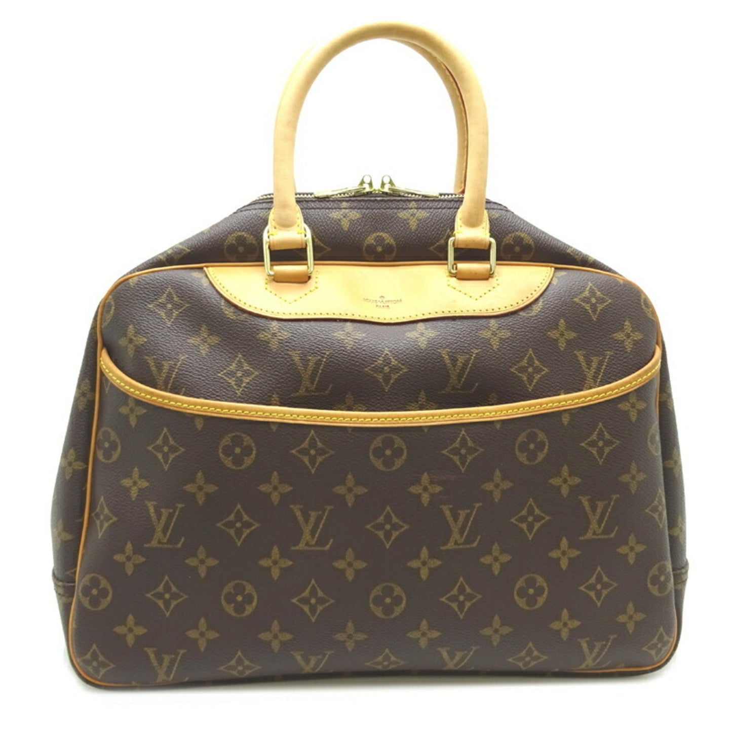 Louis Vuitton Deauville, Brown, Canvas, travel