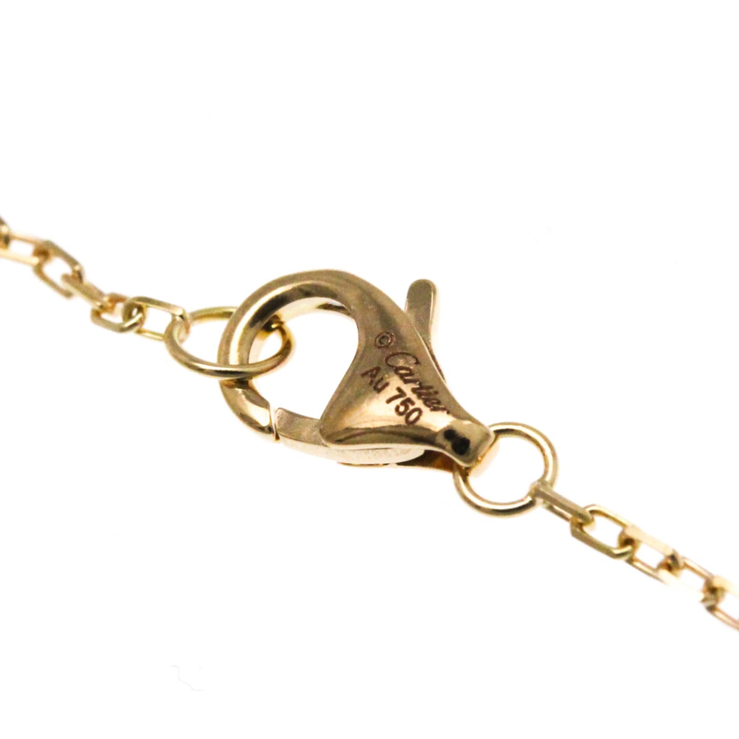 Cartier Trinity, Gold, Yellow Gold, necklace