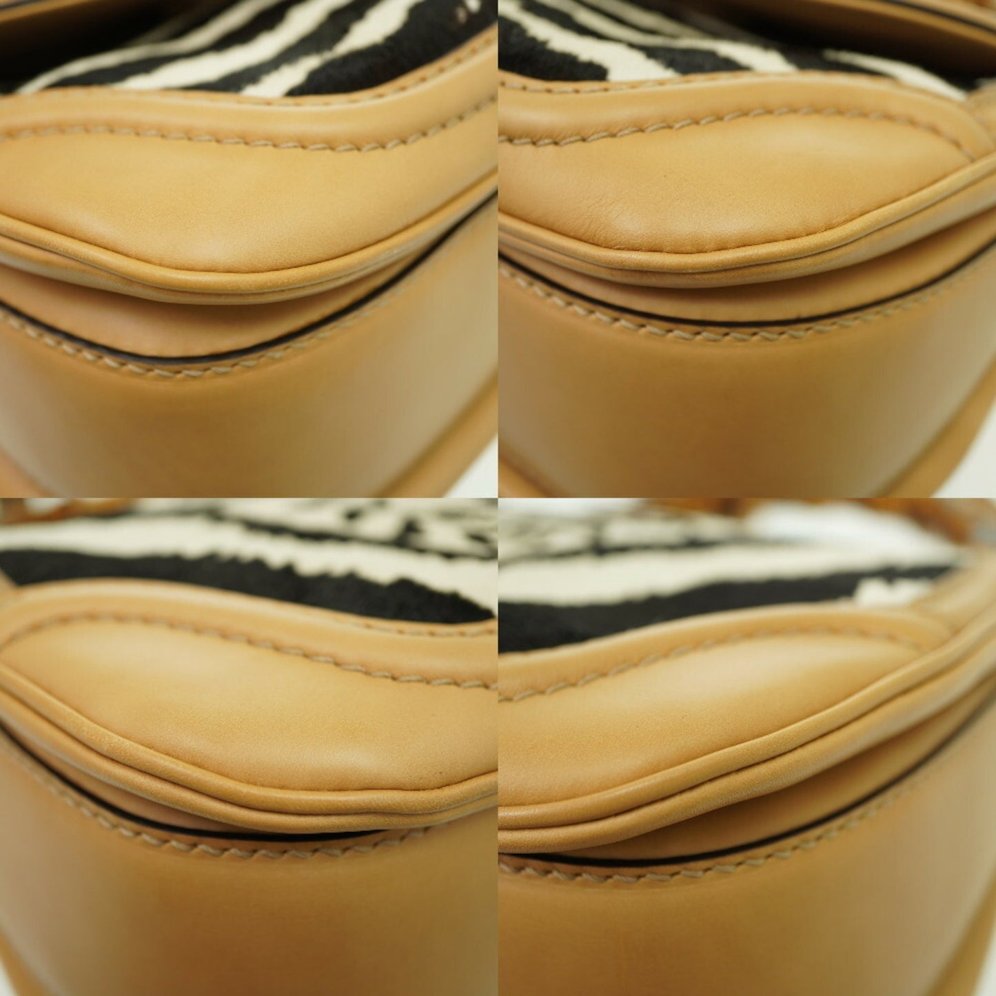 Gucci Bamboo, Beige, Leather, handbag