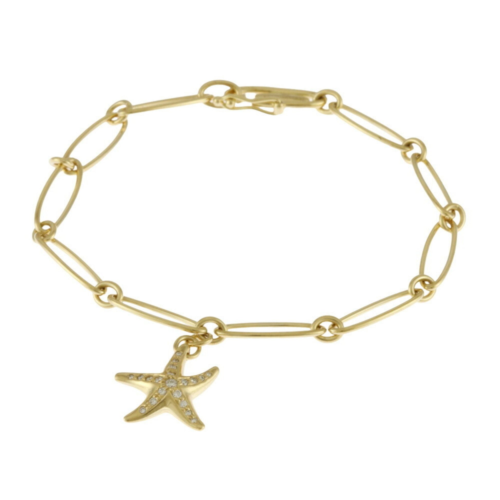 Tiffany & Co Starfish, Gold, Yellow Gold, bracelet