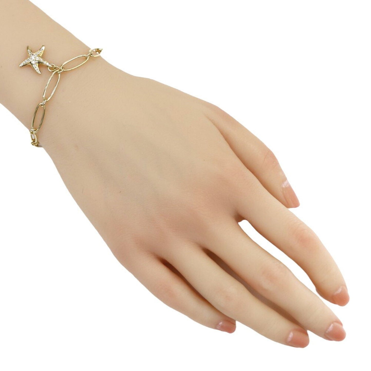 Tiffany & Co Starfish, Gold, Yellow Gold, bracelet