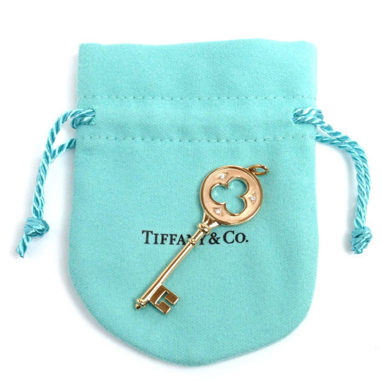 Tiffany & Co Key, Gold, Rose Gold, pendant