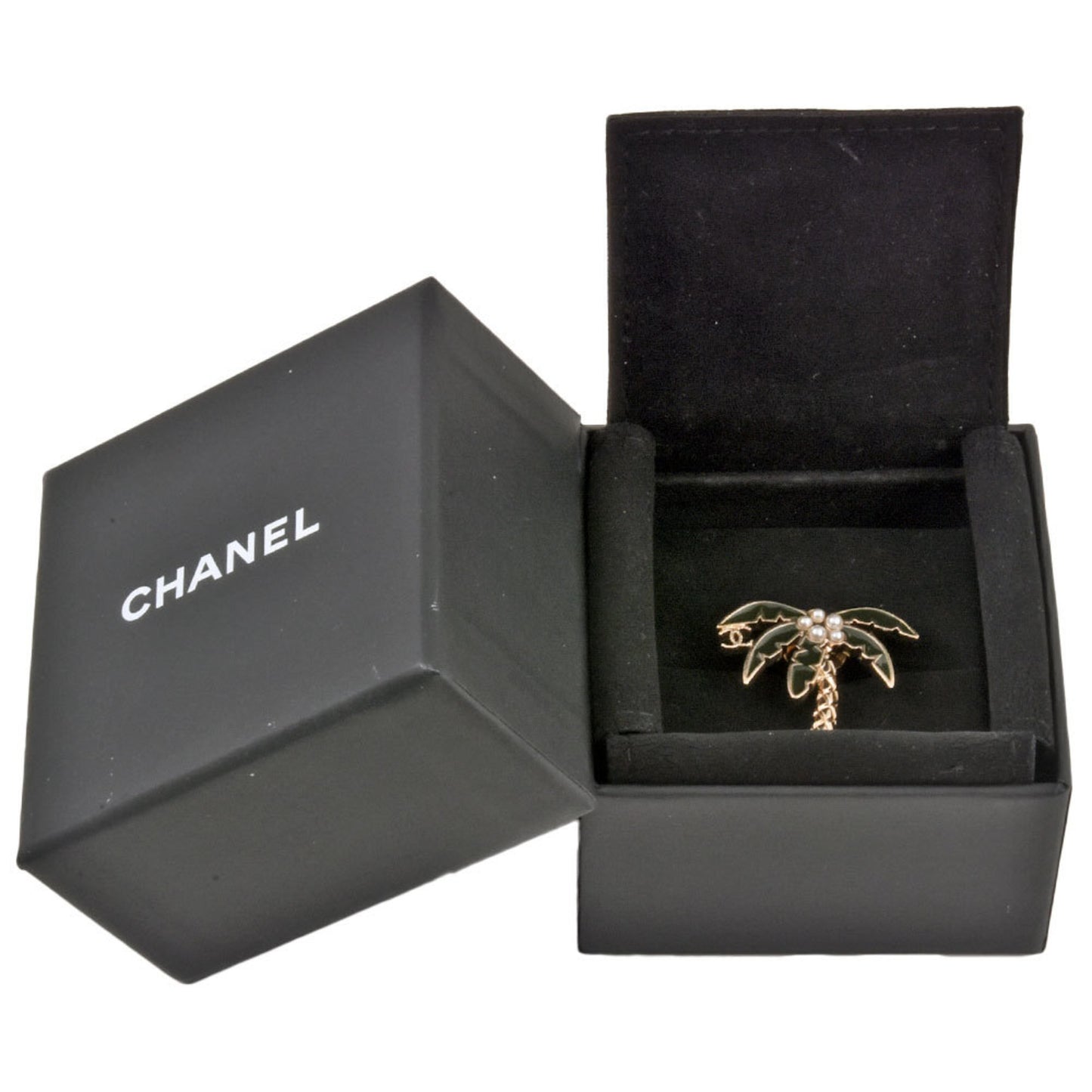 Chanel Coco Mark, Gold, Metal, brooch