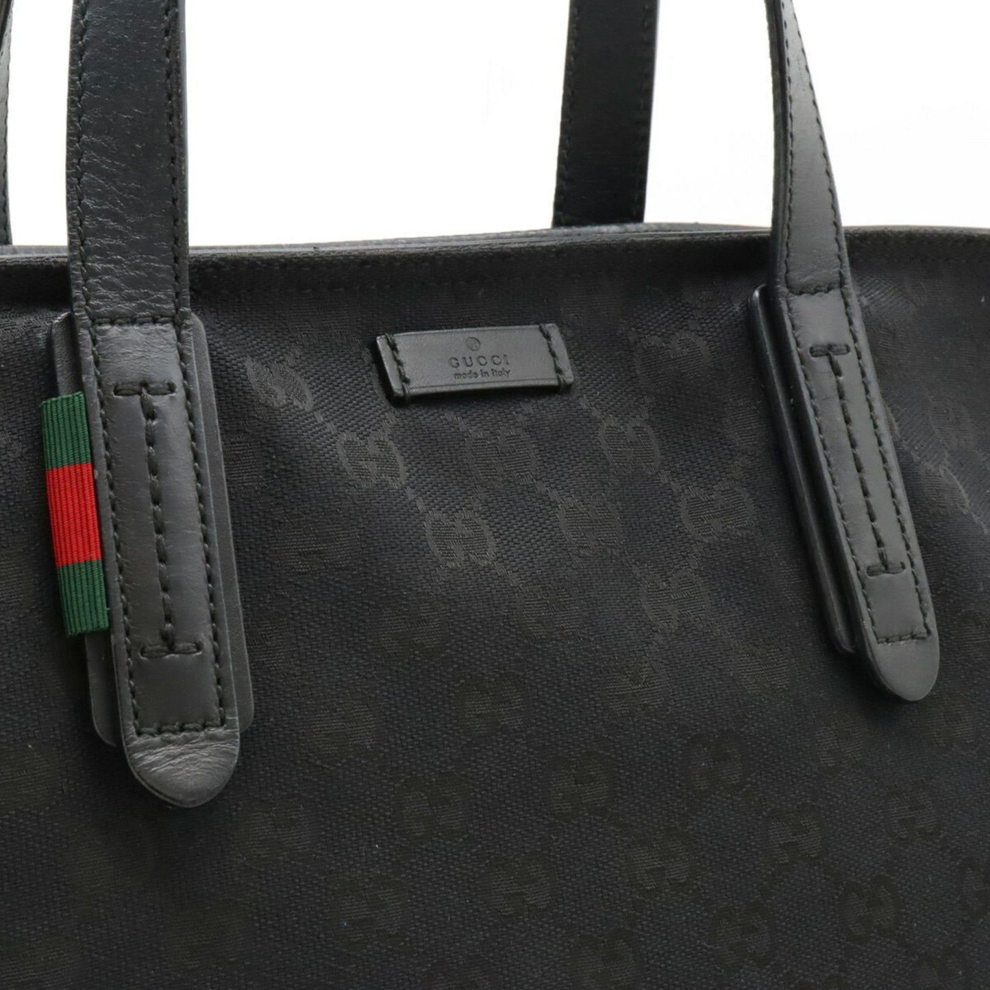 Gucci GG canvas, Black, Canvas, handbag