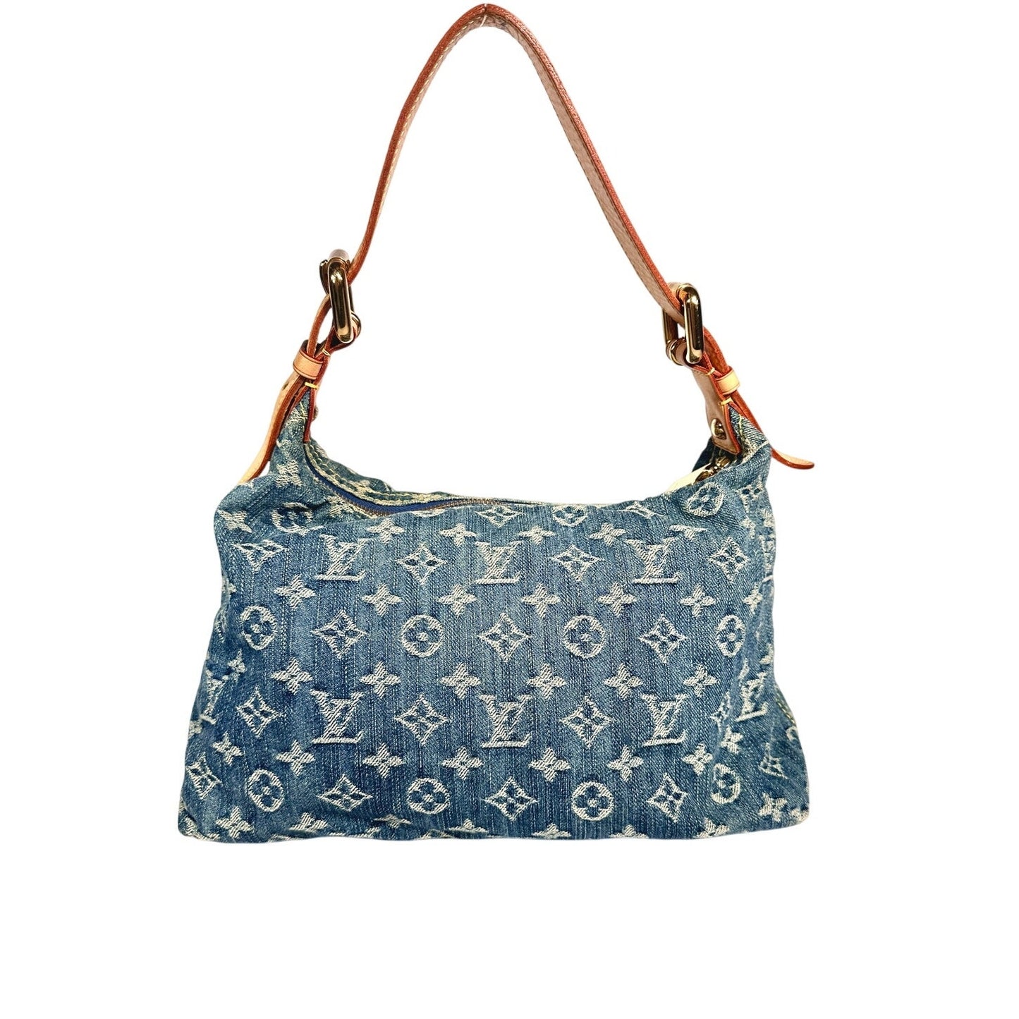 LOUIS VUITTON Monogram Denim Shoulder Bag