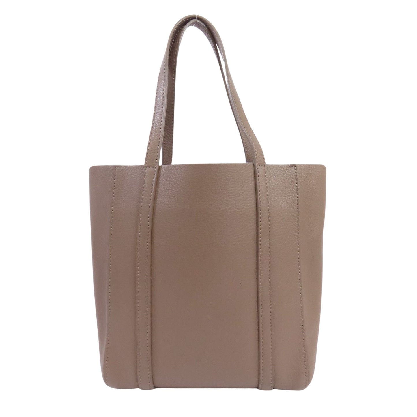 Balenciaga CABAS EVERYDAY MODÈLE XXS, Brown, Leather, shoulder