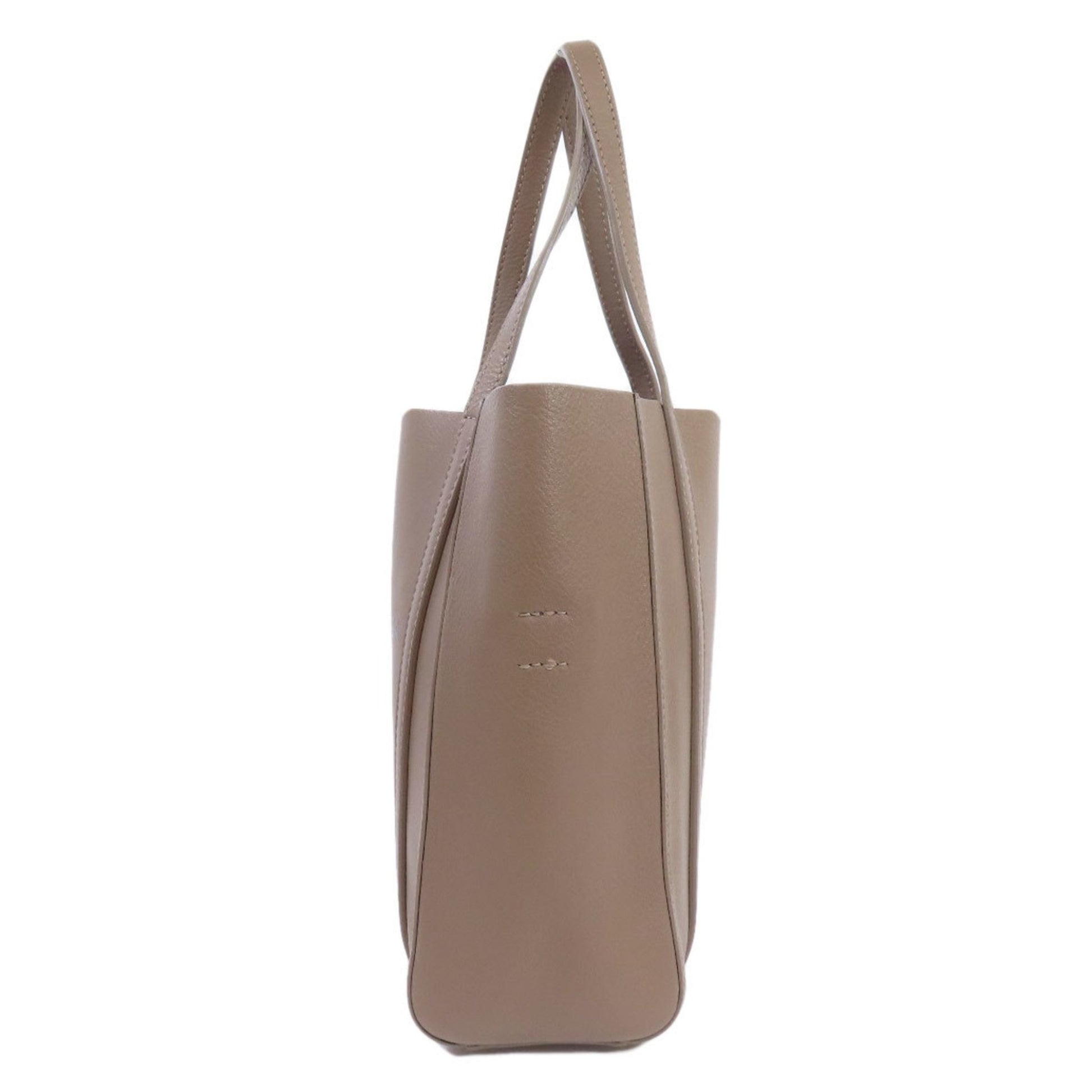 Balenciaga CABAS EVERYDAY MODÈLE XXS, Brown, Leather, shoulder