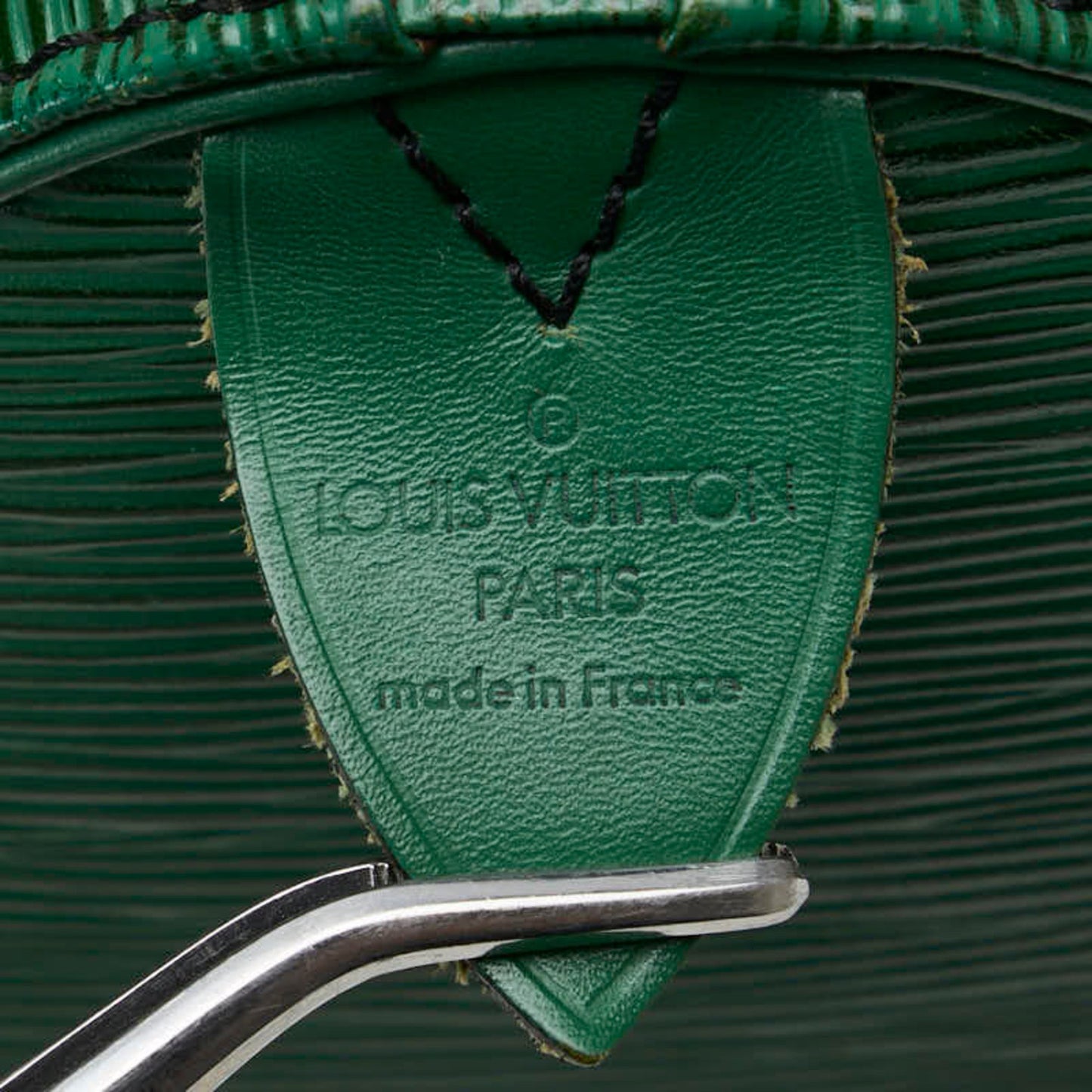 Louis Vuitton Speedy 30, Green, Leather, handbag