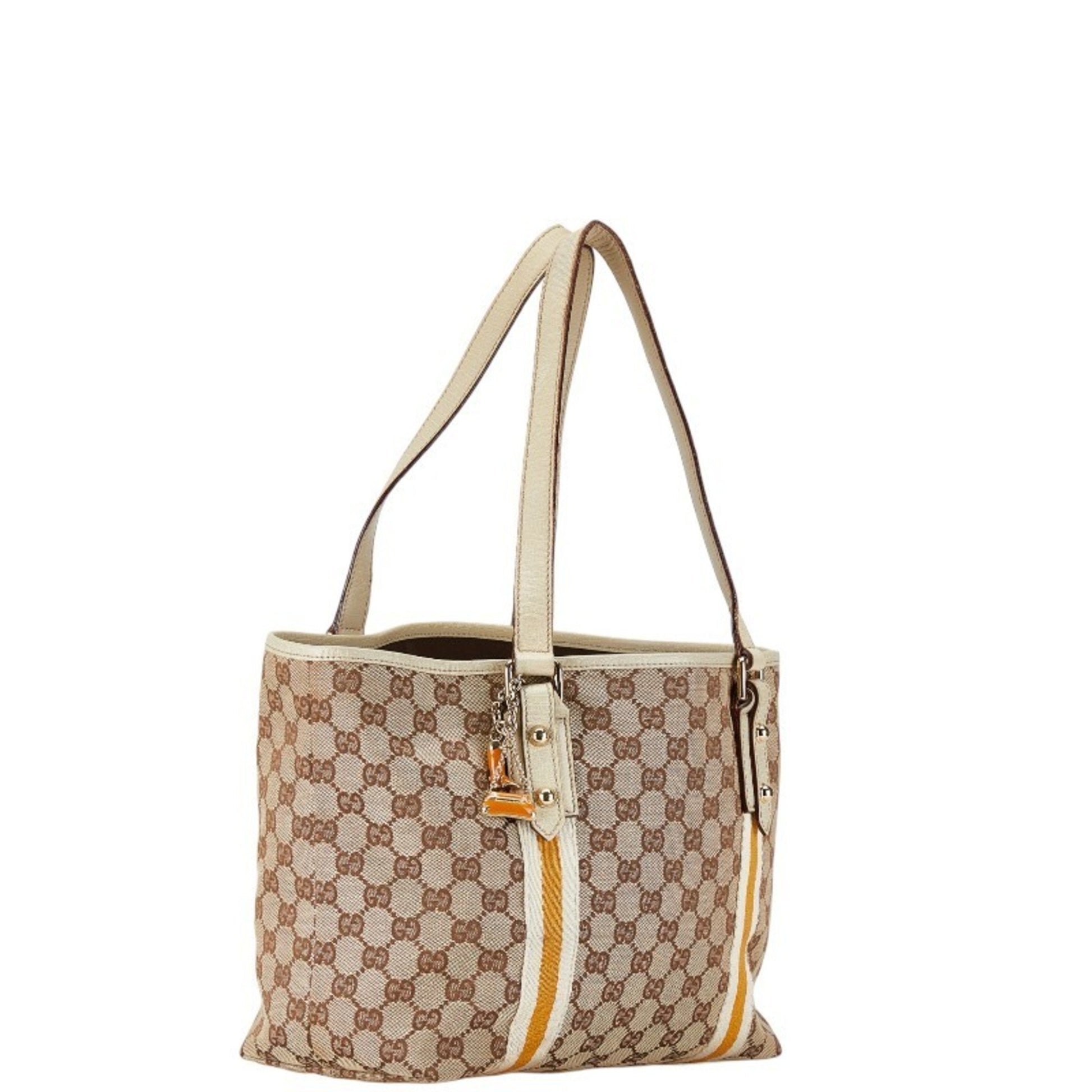 Gucci GG canvas, Beige, Canvas, tote