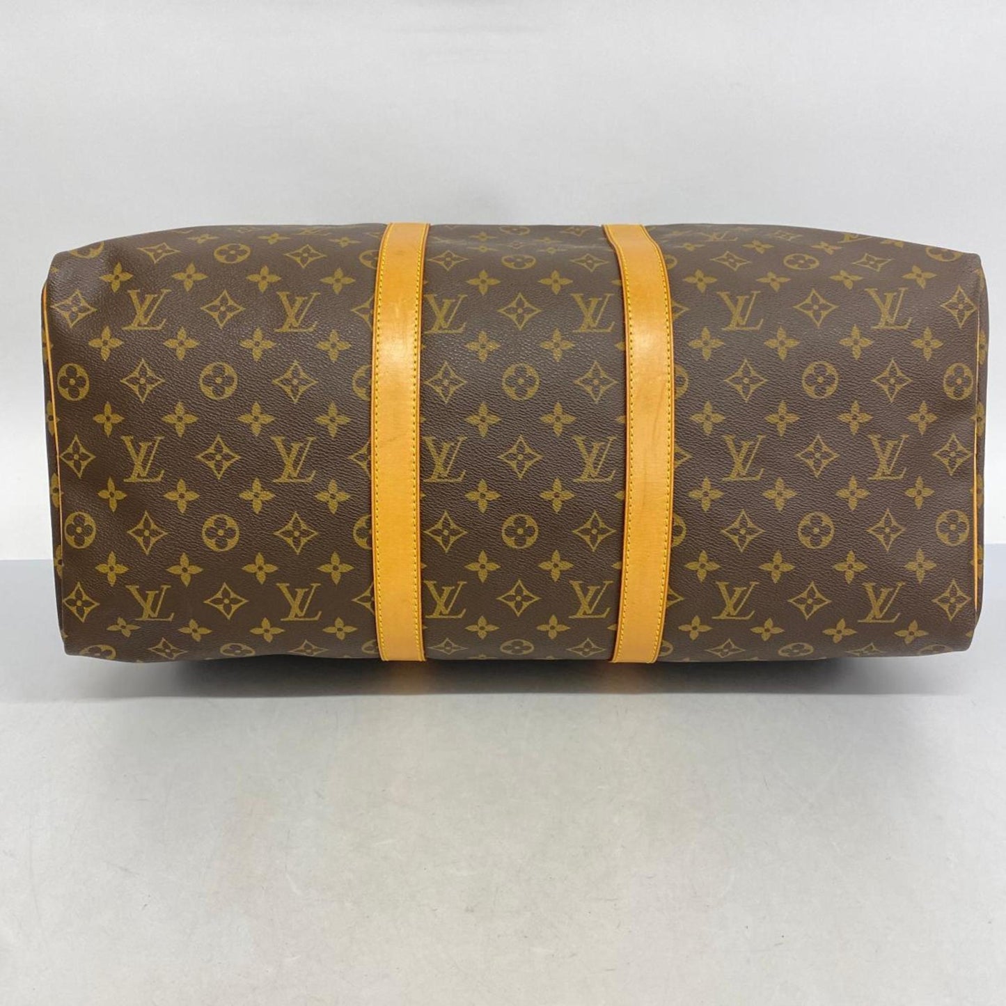 Louis Vuitton Keepall 50, Brown, Canvas, travel