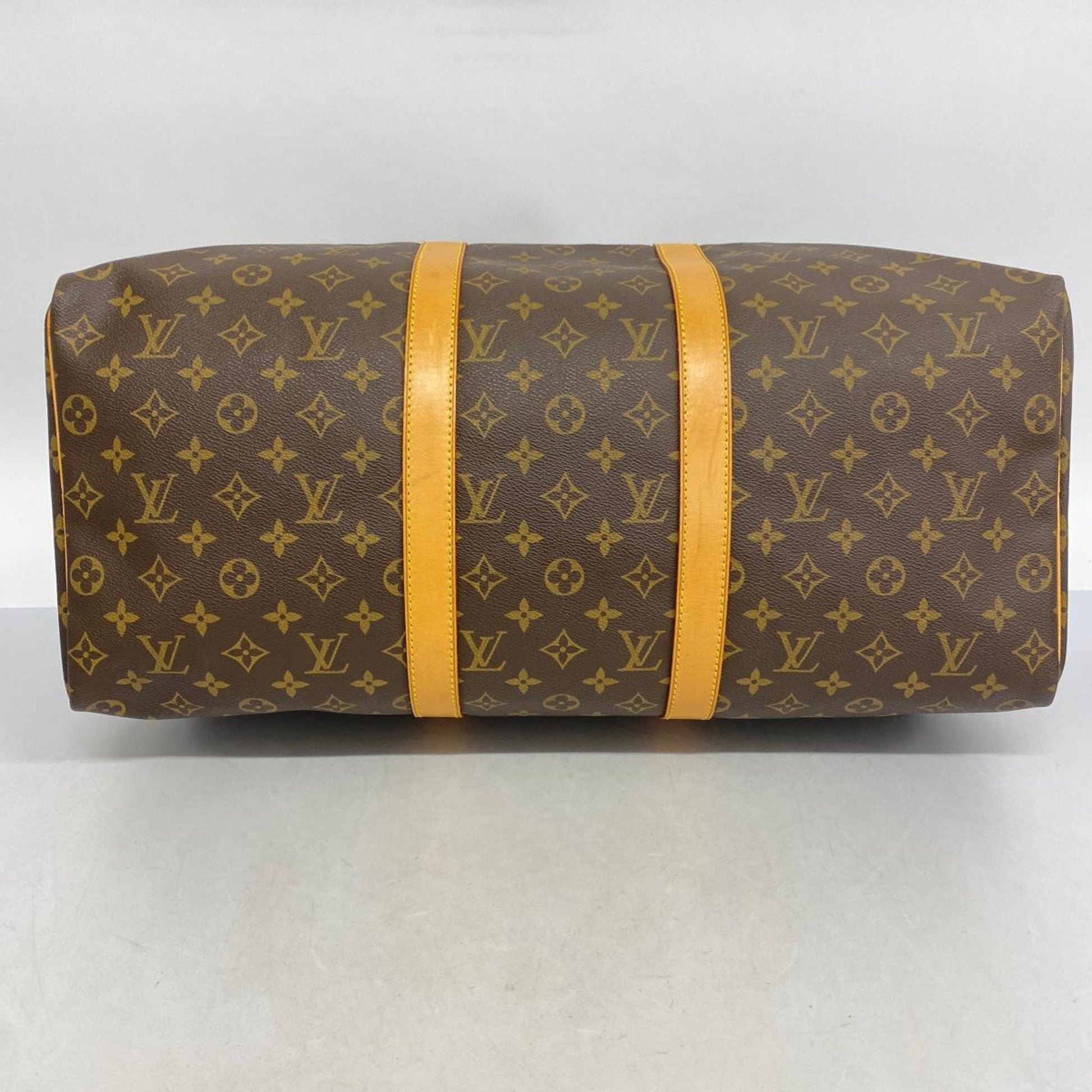 Louis Vuitton Keepall 50, Brown, Canvas, travel