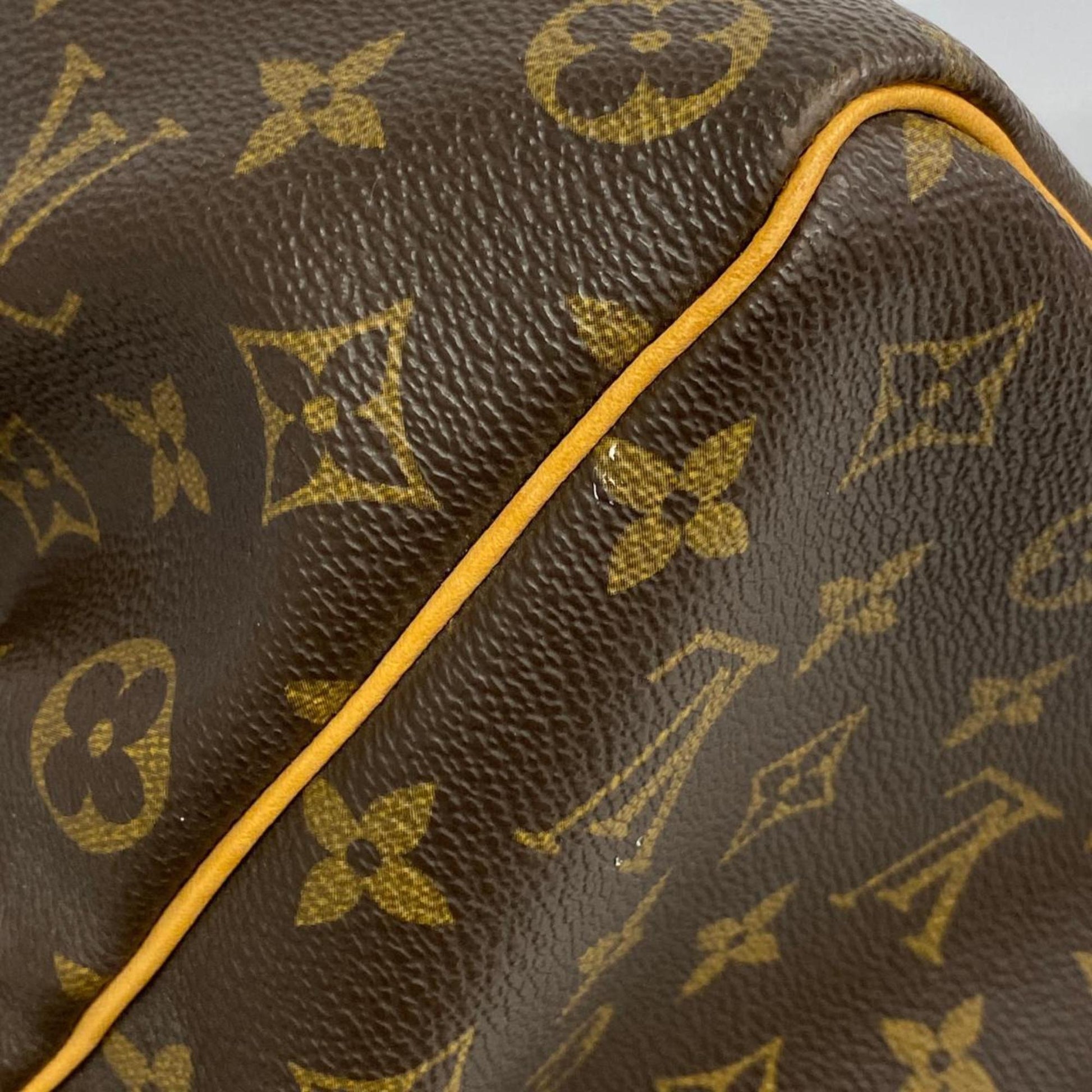 Louis Vuitton Keepall 50, Brown, Canvas, travel