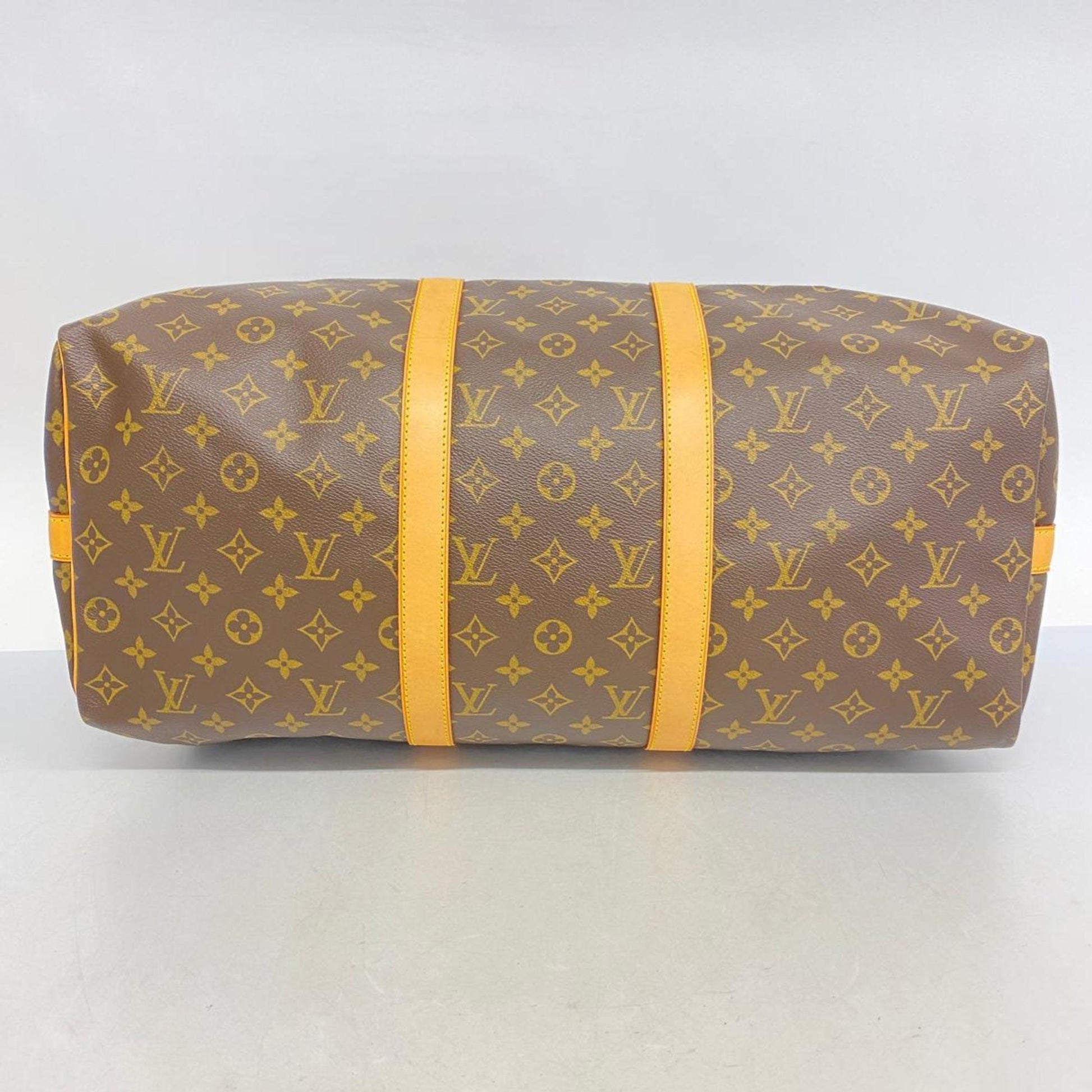 Louis Vuitton Keepall Bandouliere 50, Brown, Canvas, travel