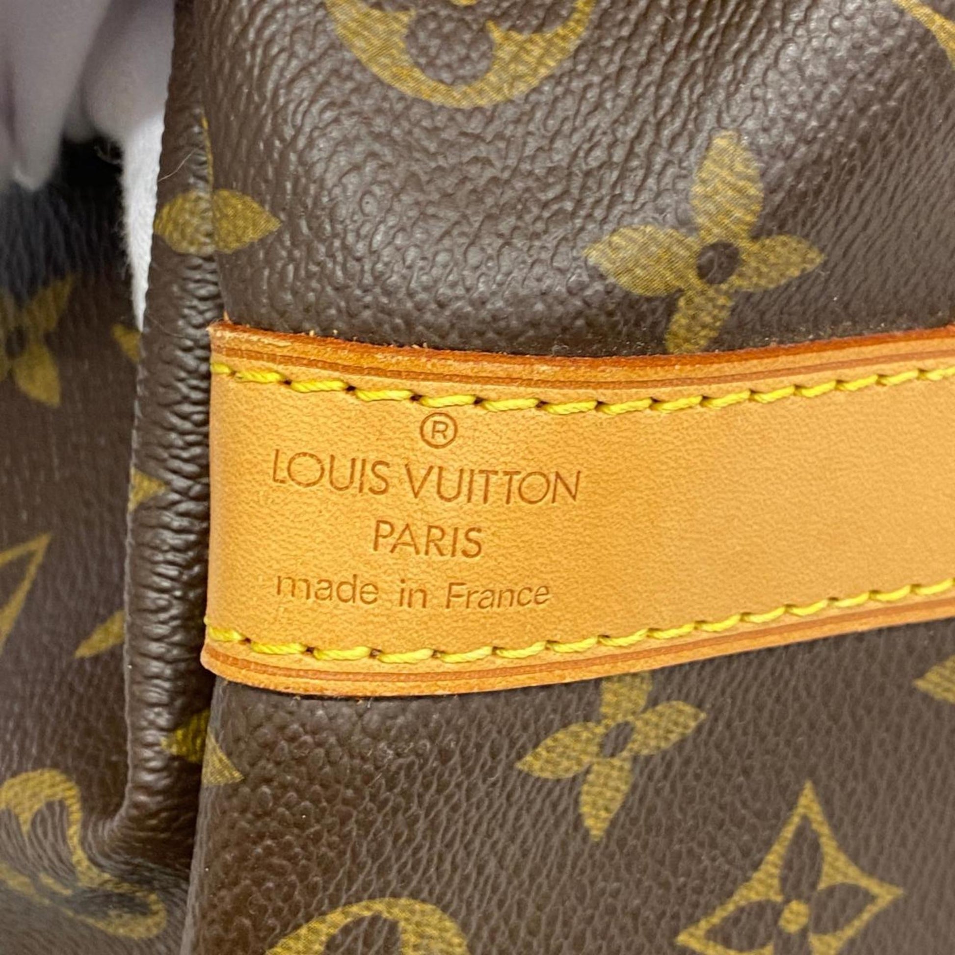 Louis Vuitton Keepall Bandouliere 50, Brown, Canvas, travel