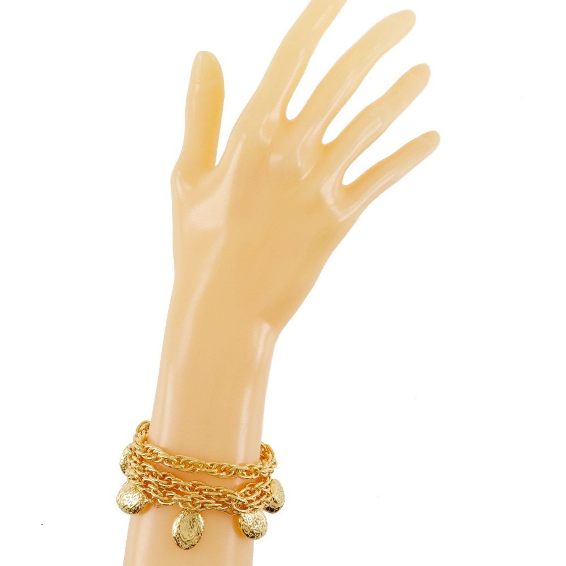 Chanel Coco Mark, Gold, Gold Plated, bracelet