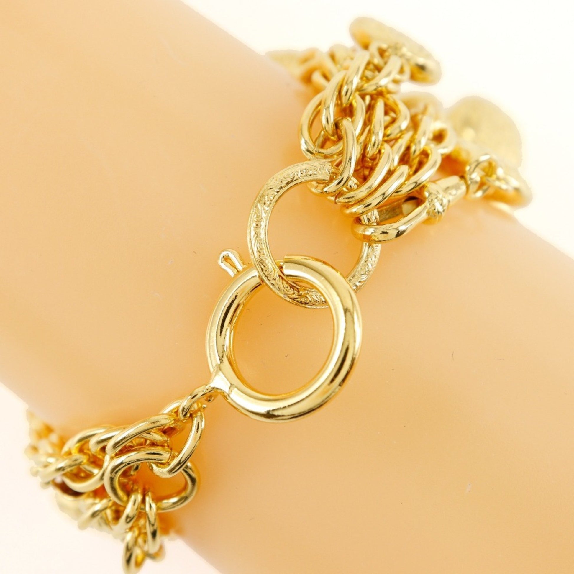 Chanel Coco Mark, Gold, Gold Plated, bracelet