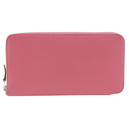 Hermès Azap, Pink, Leather, wallet