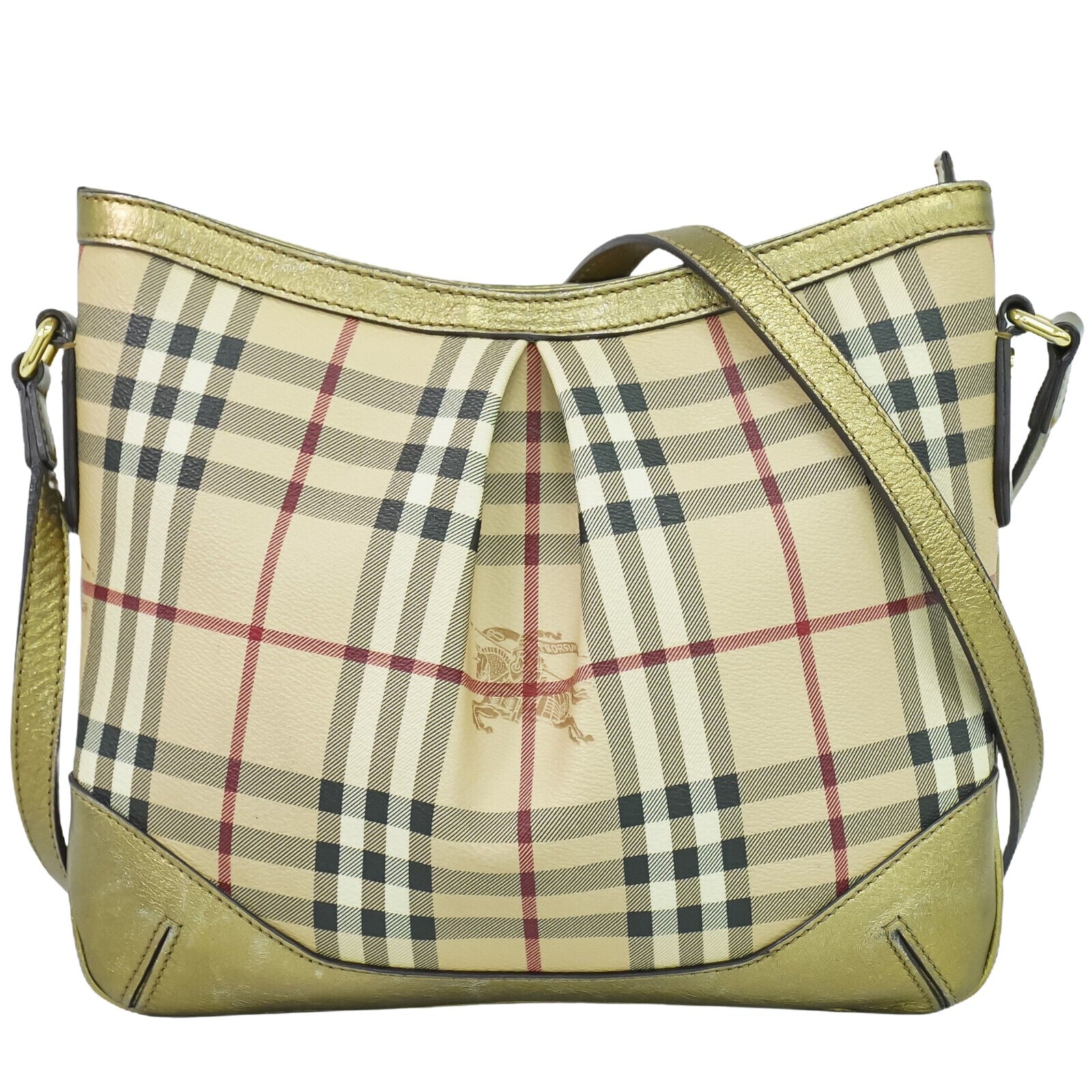 Burberry Nova Check, Beige, Canvas, shoulder