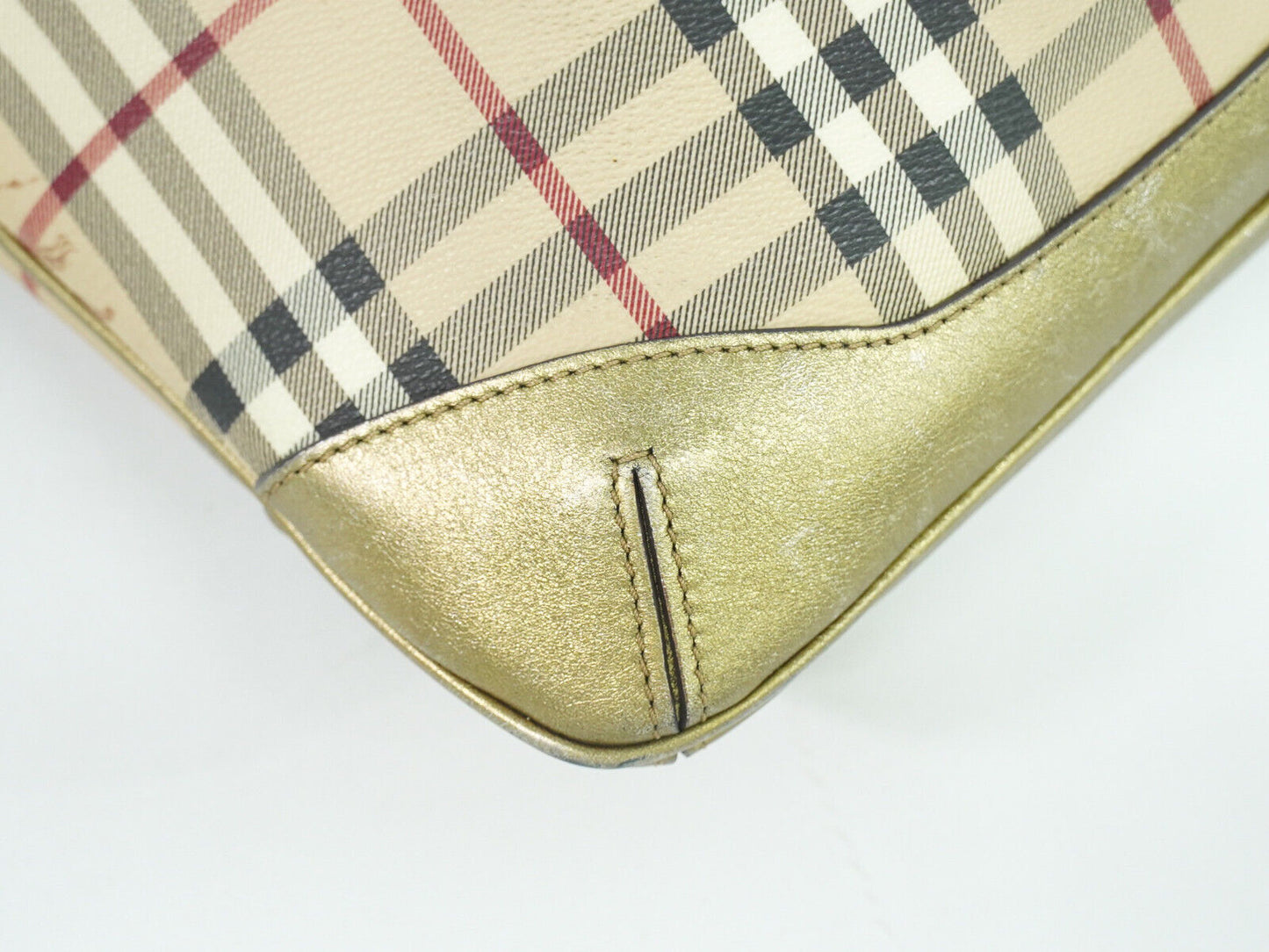 Burberry Nova Check, Beige, Canvas, shoulder