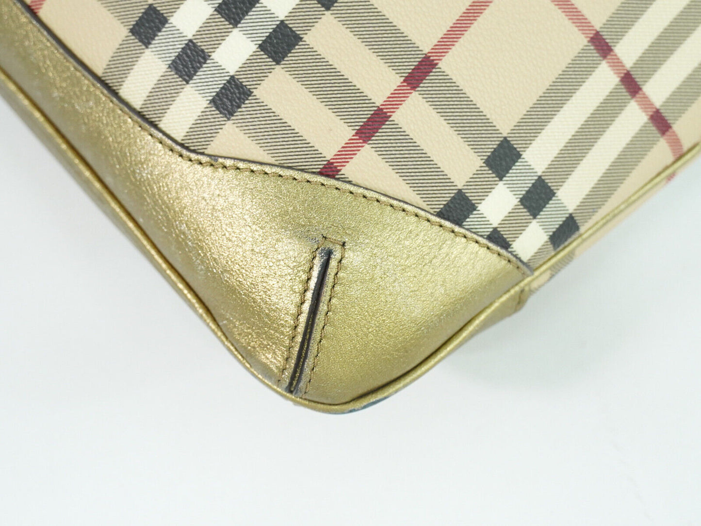 Burberry Nova Check, Beige, Canvas, shoulder