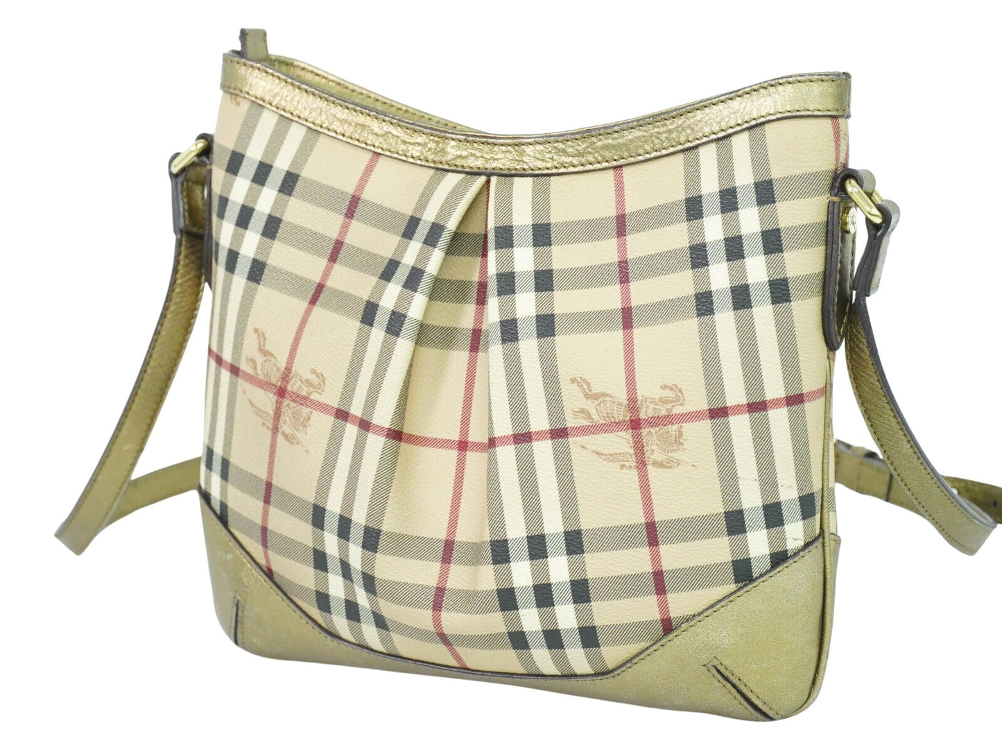 Burberry Nova Check, Beige, Canvas, shoulder