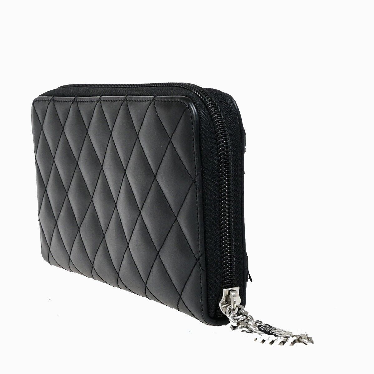 Chanel Cambon, Black, Leather, wallet