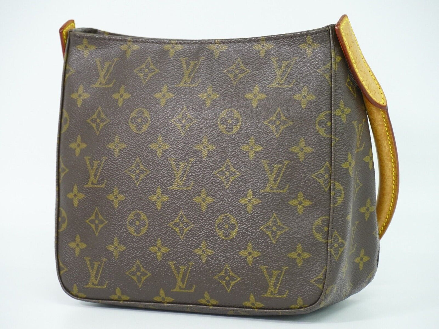 Louis Vuitton Looping MM, Brown, Gold Plated, handbag