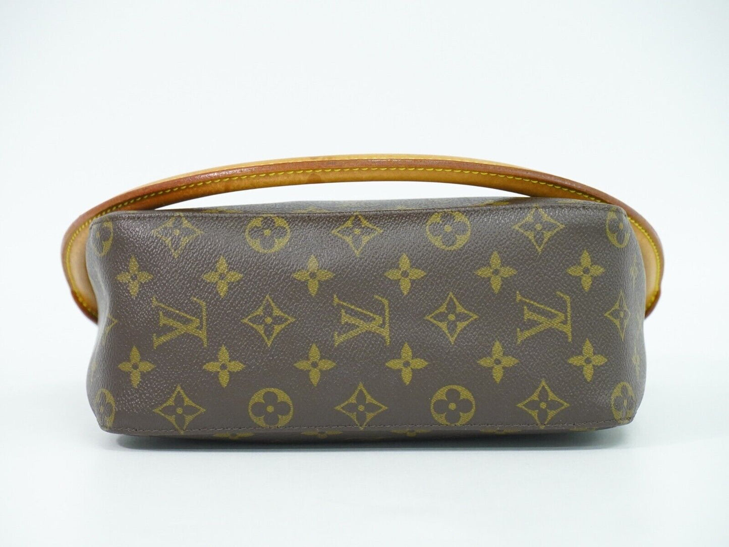 Louis Vuitton Looping MM, Brown, Gold Plated, handbag