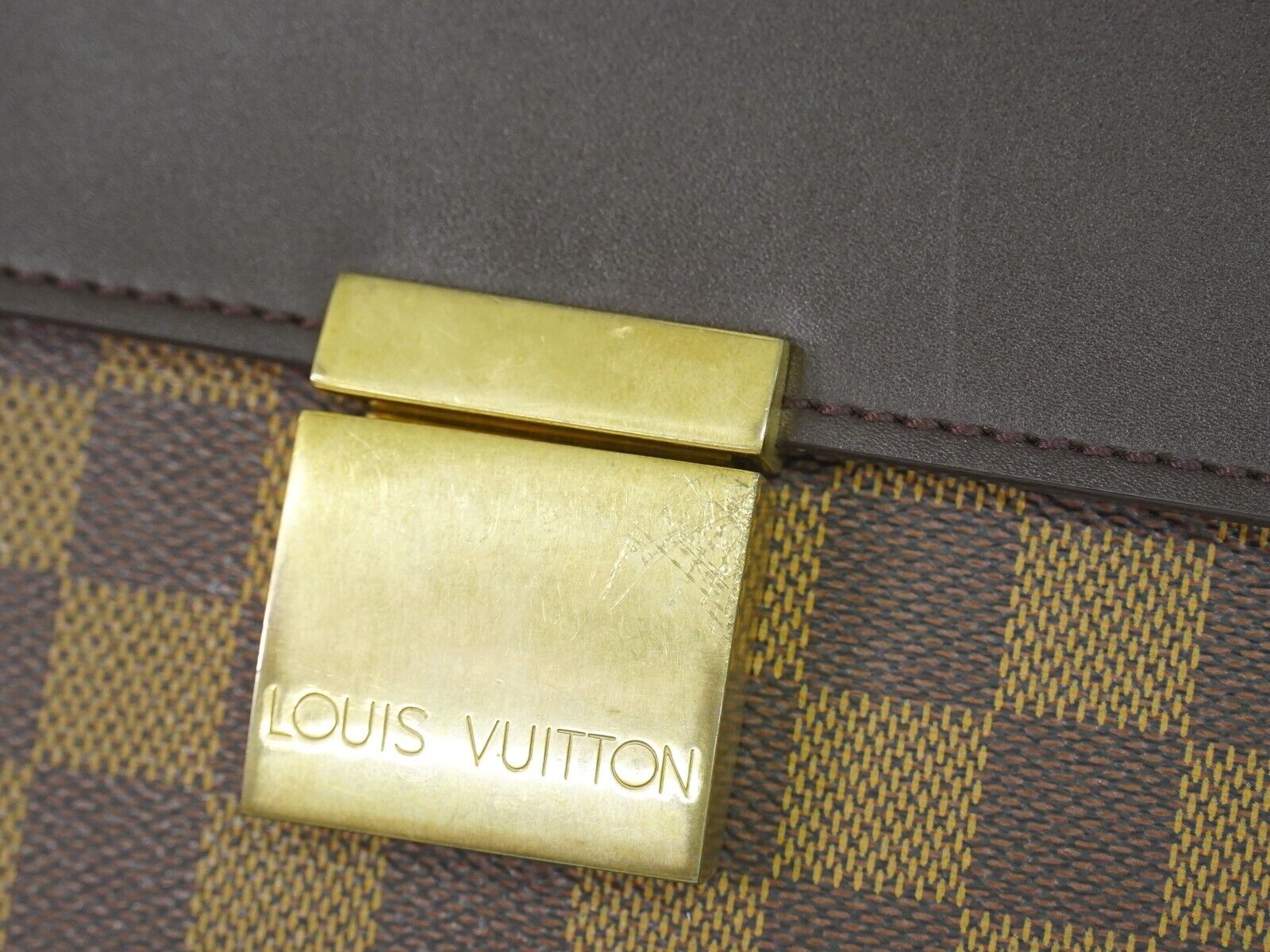 Louis Vuitton Altona, Brown, Calfskin, backpack