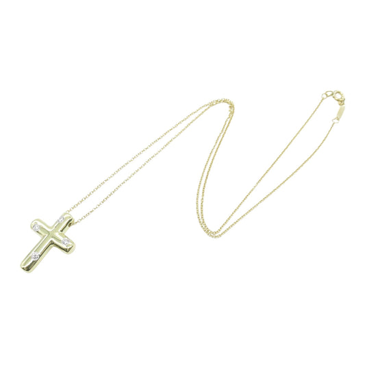 Tiffany & Co Croix, Gold, Yellow Gold, necklace