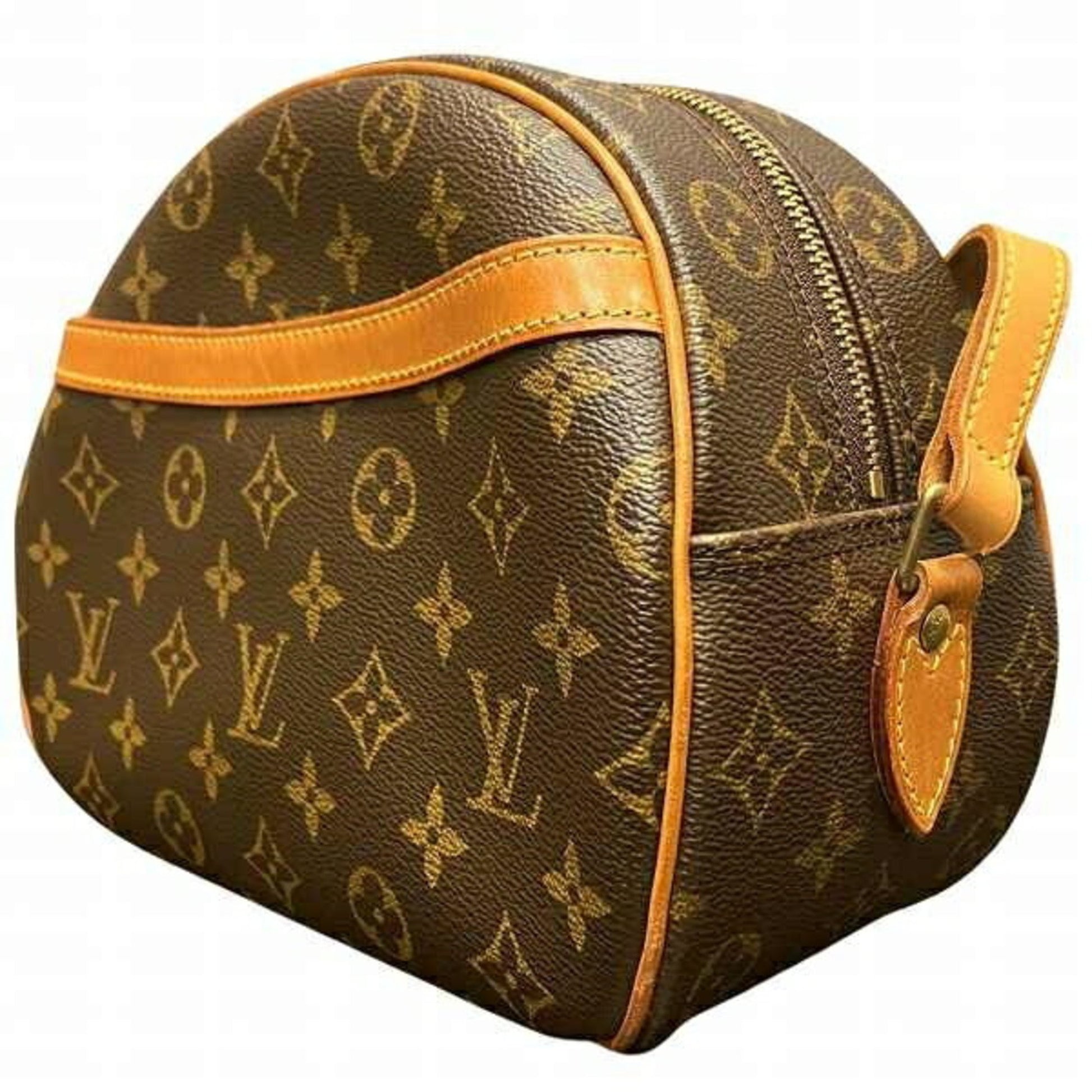 Louis Vuitton Blois, Brown, Canvas, shoulder