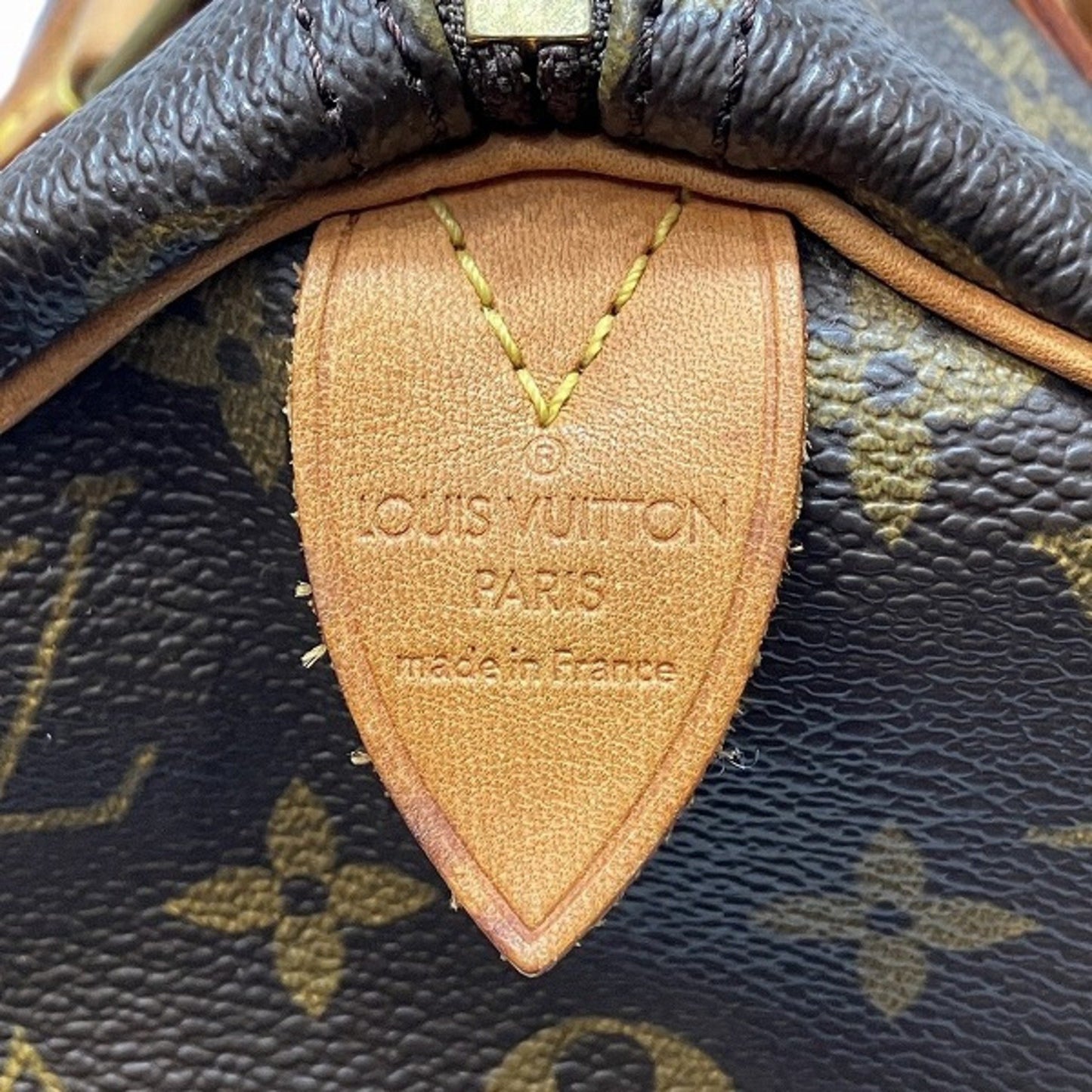 Louis Vuitton Speedy 30, Brown, Canvas, handbag