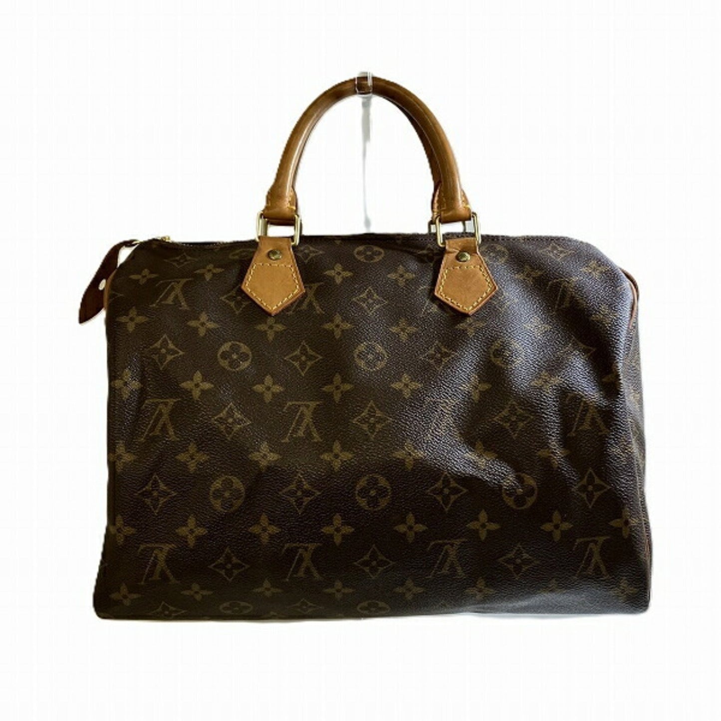 Louis Vuitton Speedy 30, Brown, Canvas, handbag