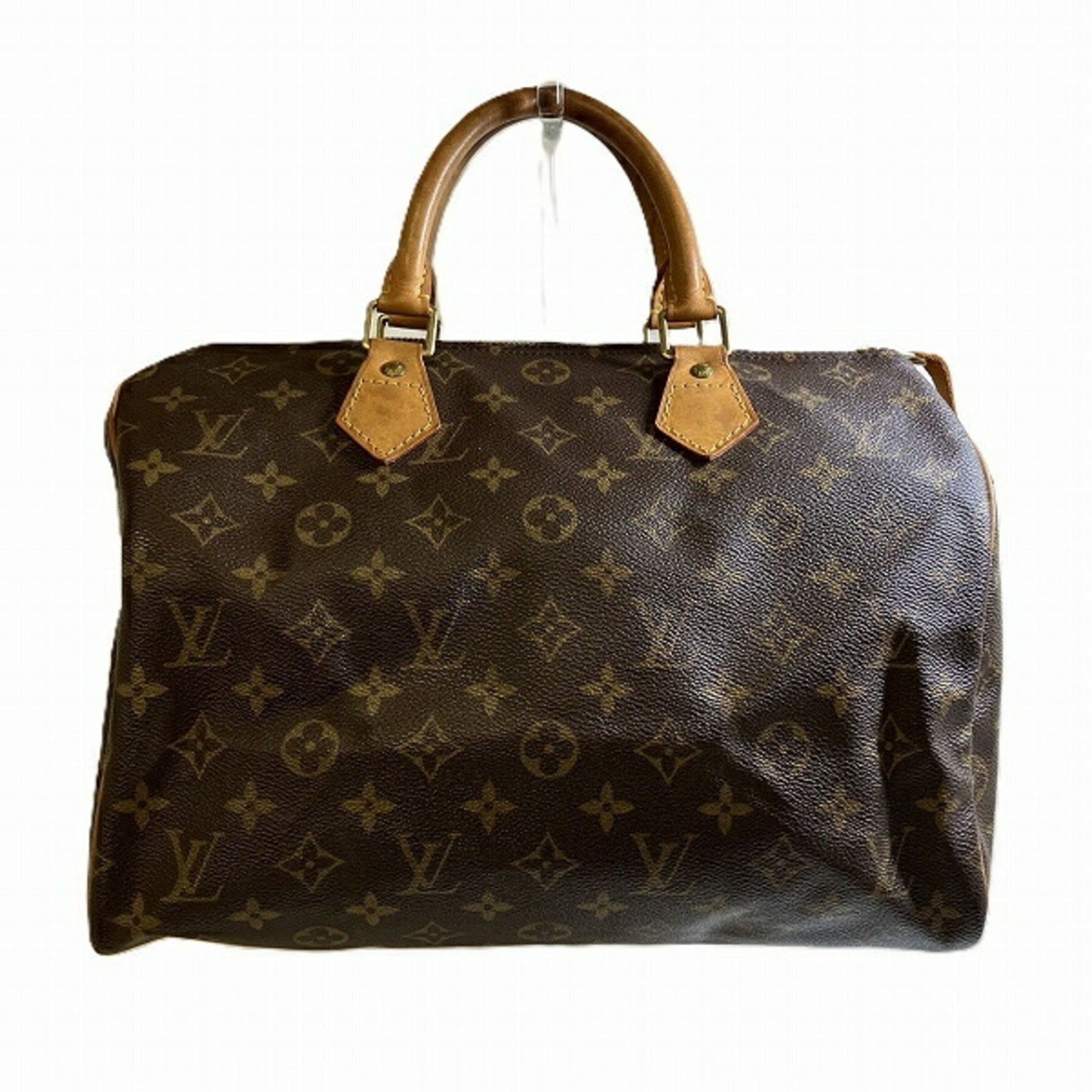 Louis Vuitton Speedy 30, Brown, Canvas, handbag