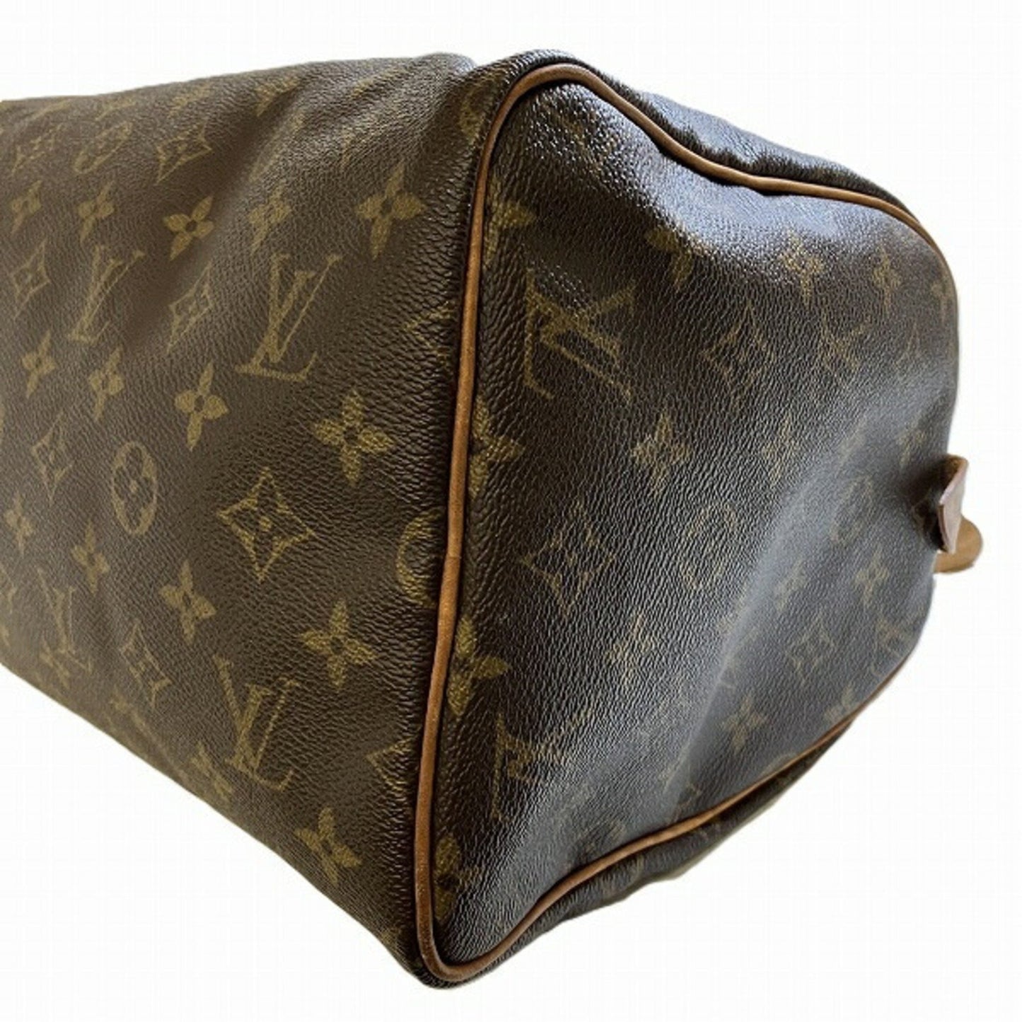 Louis Vuitton Speedy 30, Brown, Canvas, handbag