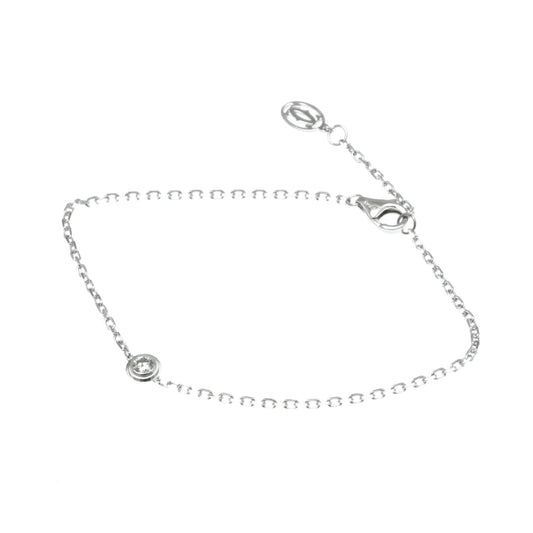 Cartier D'Amour, Silver, White Gold, bracelet