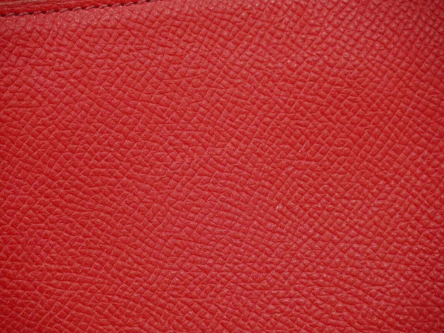 Hermès Silk'In, Red, Leather, wallet