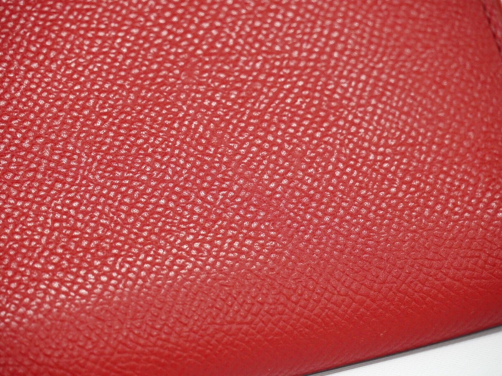 Hermès Silk'In, Red, Leather, wallet