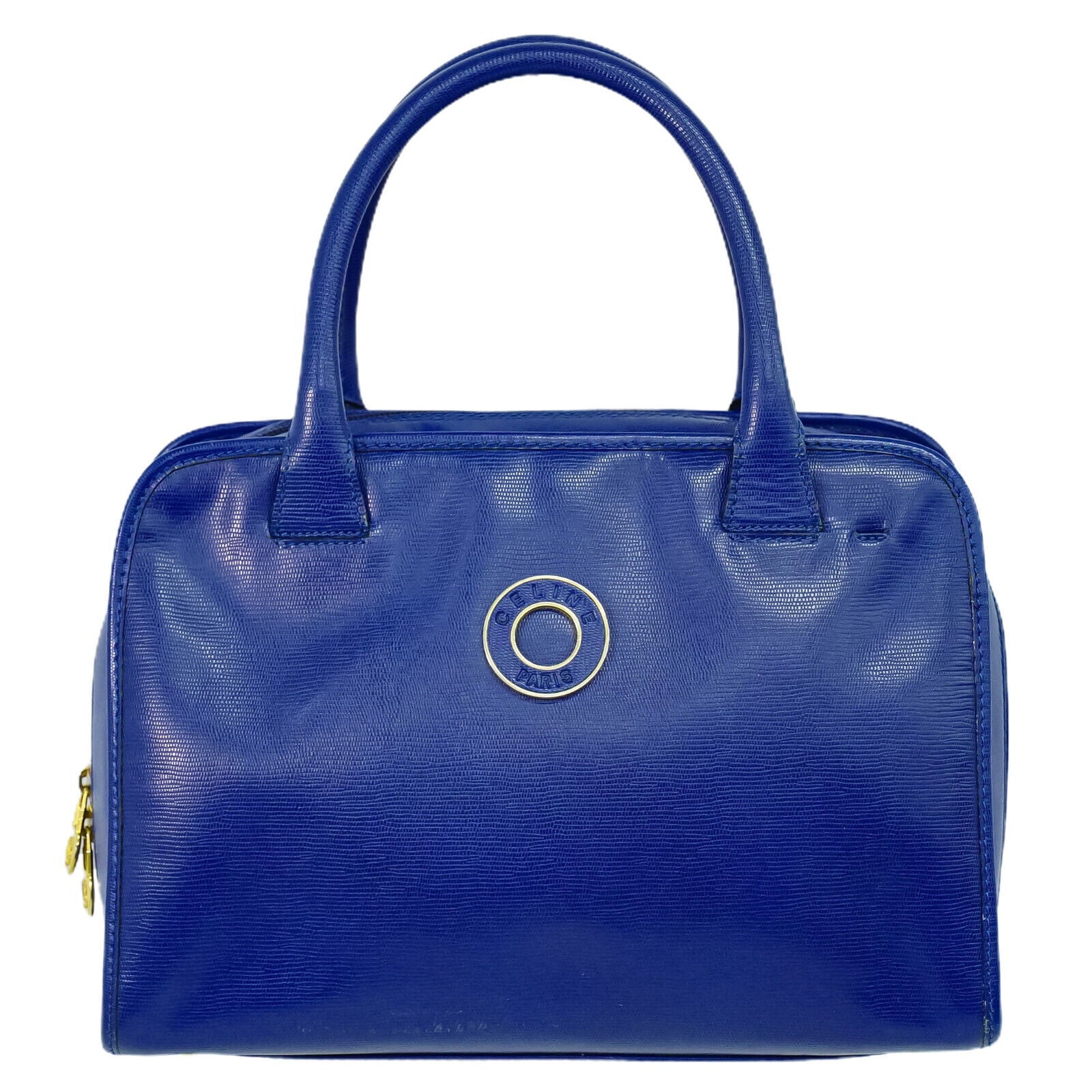 Céline, Blue, Leather, handbag