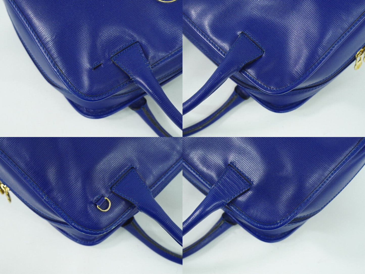 Céline, Blue, Leather, handbag