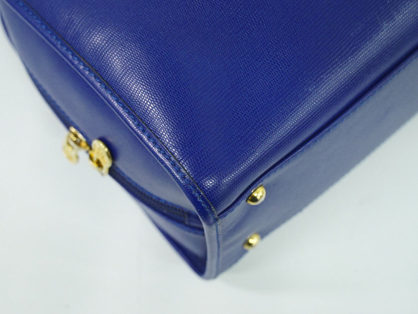 Céline, Blue, Leather, handbag