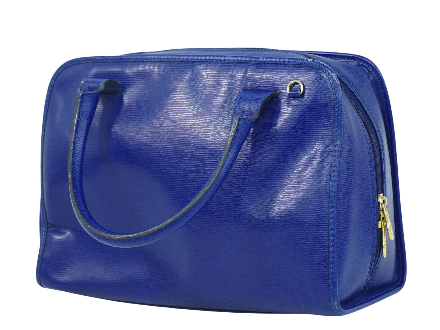 Céline, Blue, Leather, handbag