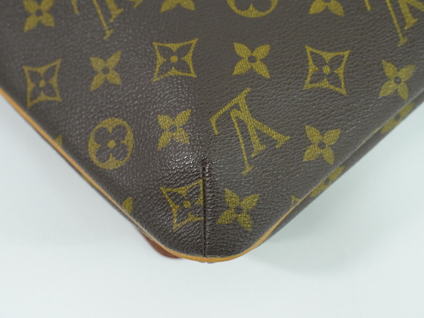 Louis Vuitton Musette Tango, Brown, Canvas, shoulder