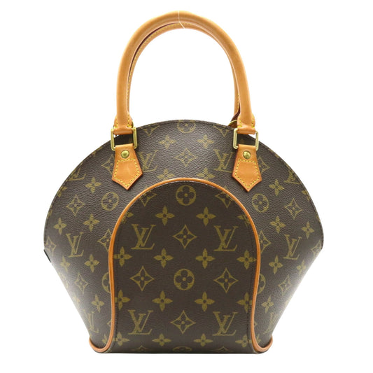 Louis Vuitton Ellipse PM, Brown, Canvas, handbag