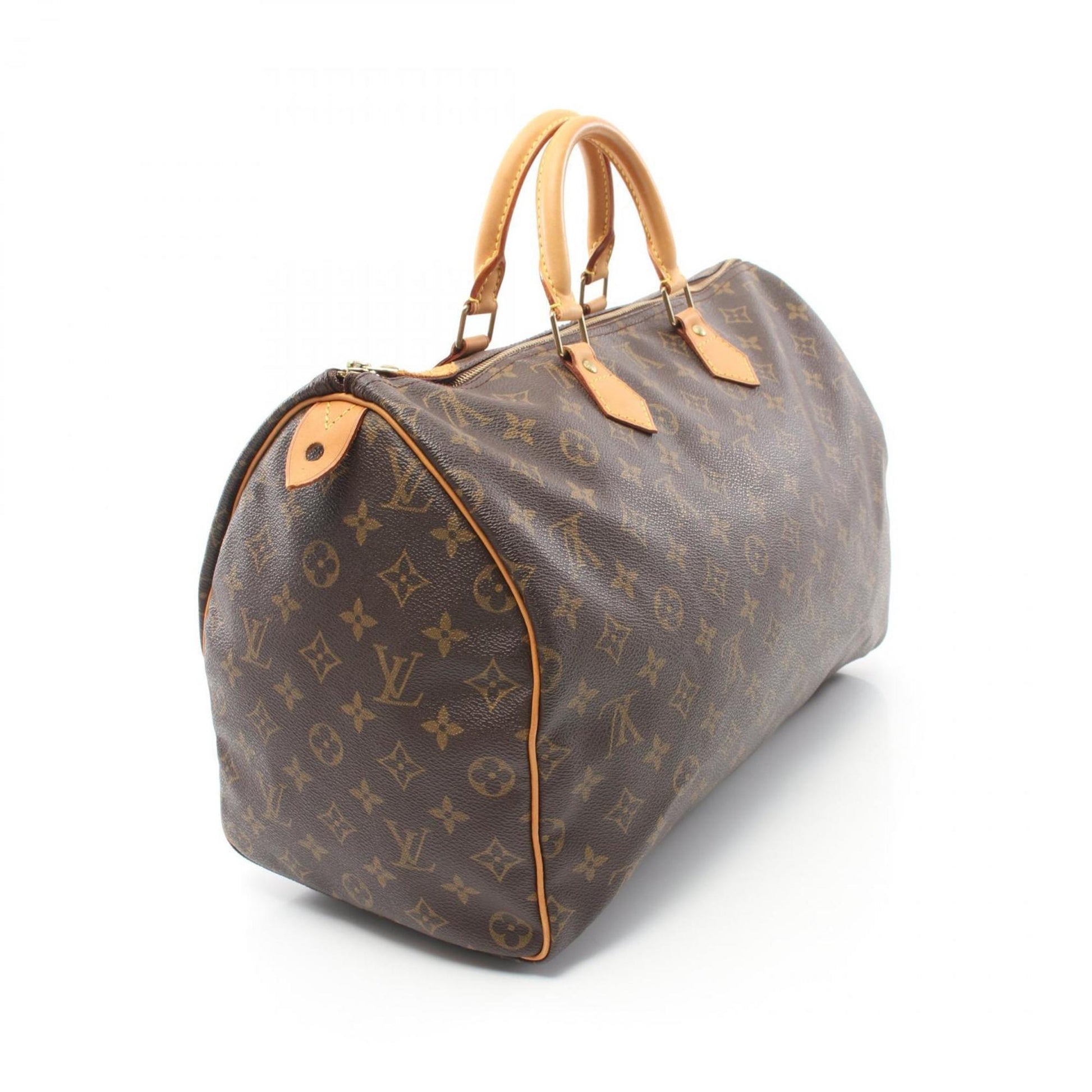 Louis Vuitton Speedy 40, Brown, Canvas, handbag