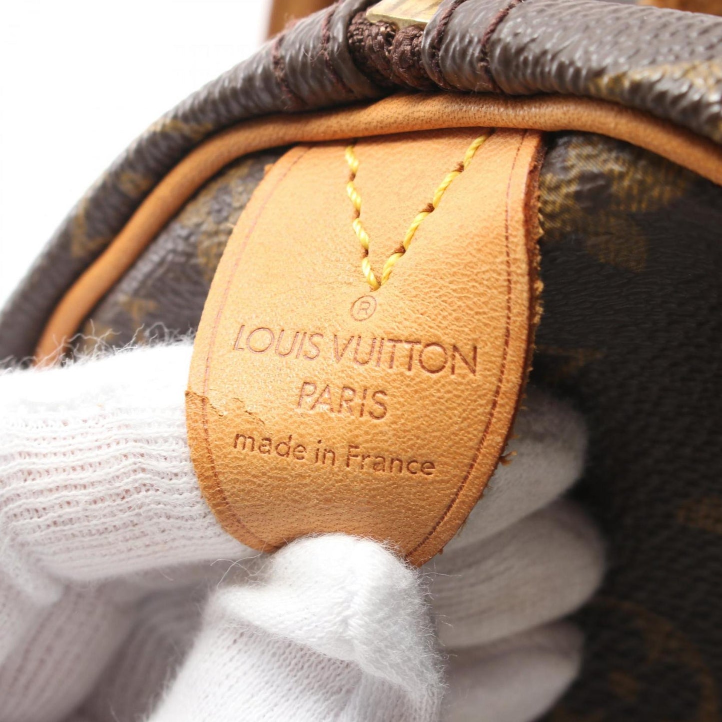 Louis Vuitton Speedy 40, Brown, Canvas, handbag