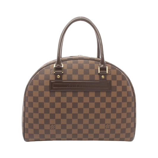 Louis Vuitton Nolita, Brown, Canvas, handbag