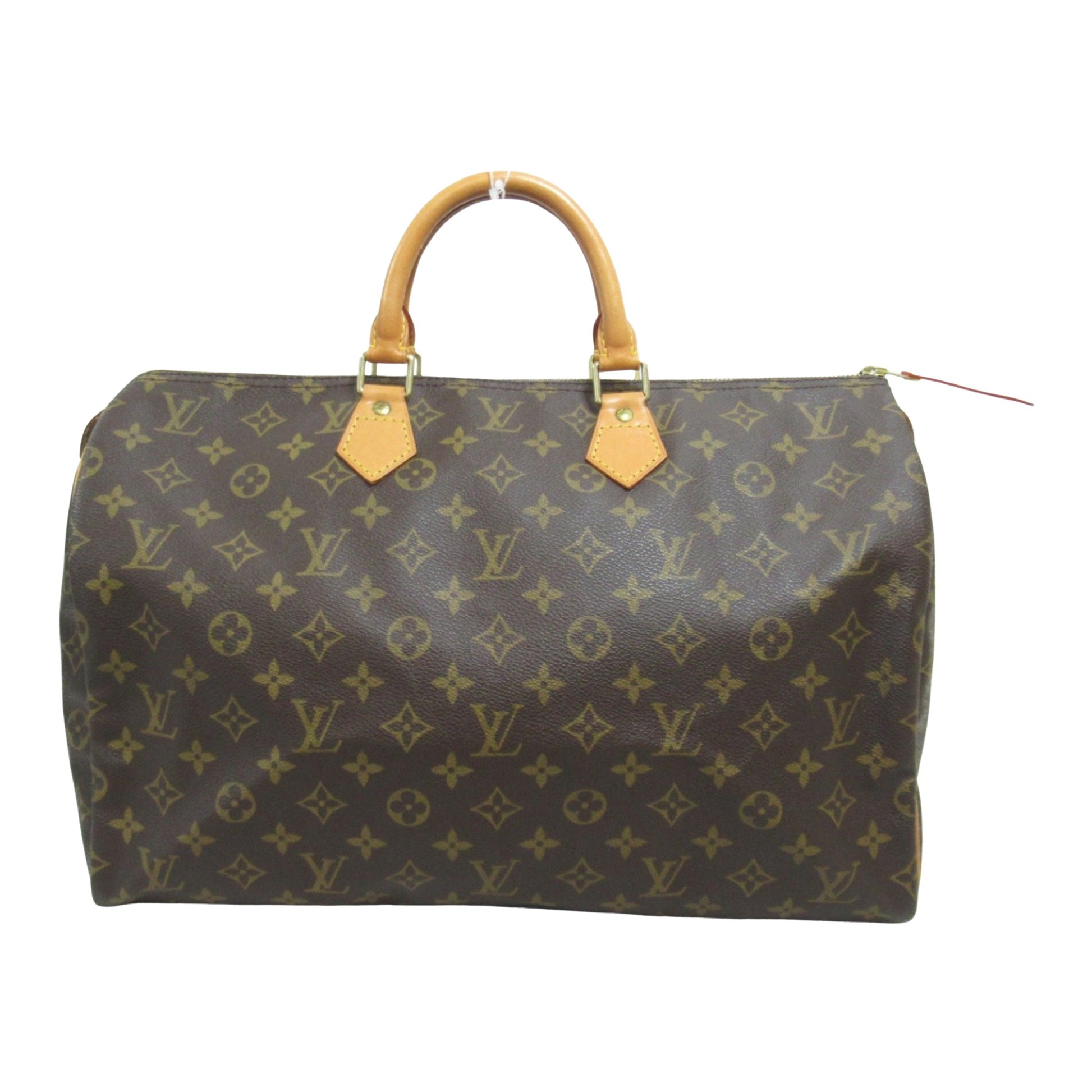 Louis Vuitton Speedy 40, Brown, Canvas, handbag